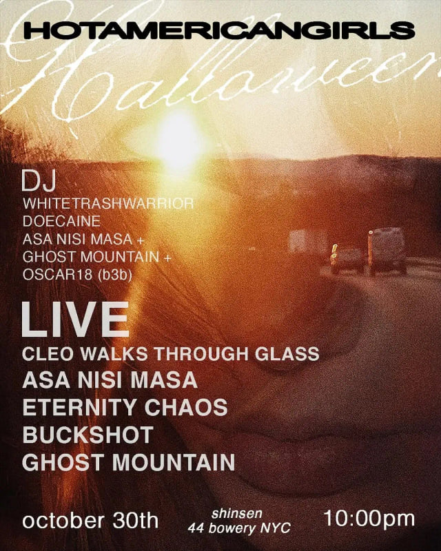 hotamericangirls: Halloween flyer